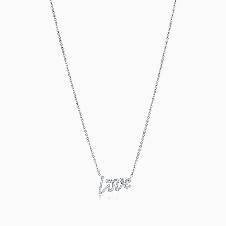 love necklace tiffany
