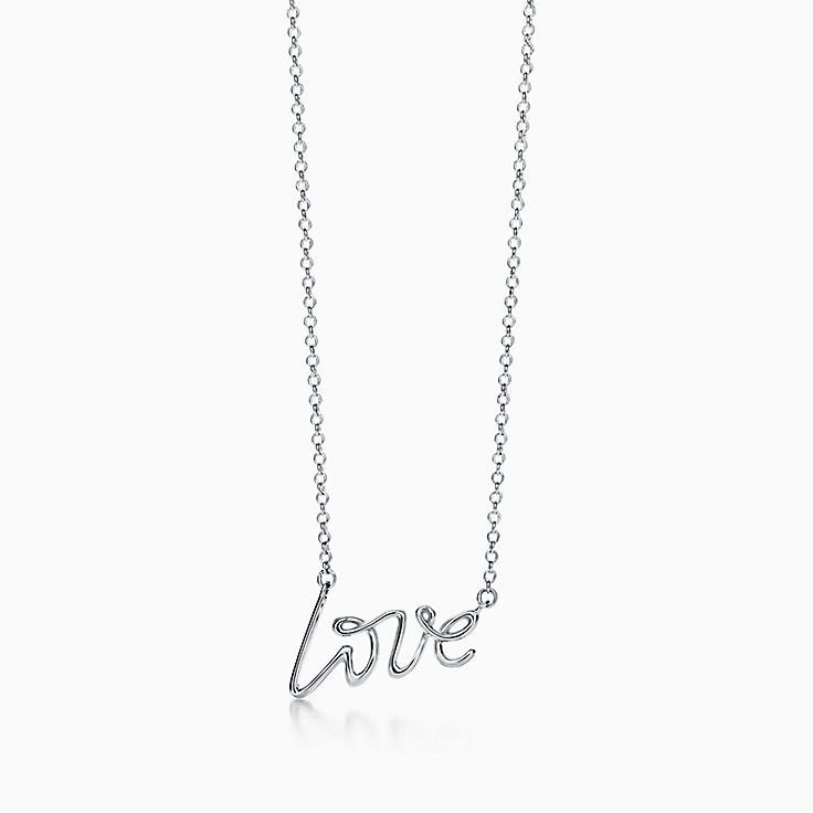 Tiffany & Co. Paloma's Graffiti Collection X Pendant Necklace in Sterling  Silver | New York Jewelers Chicago