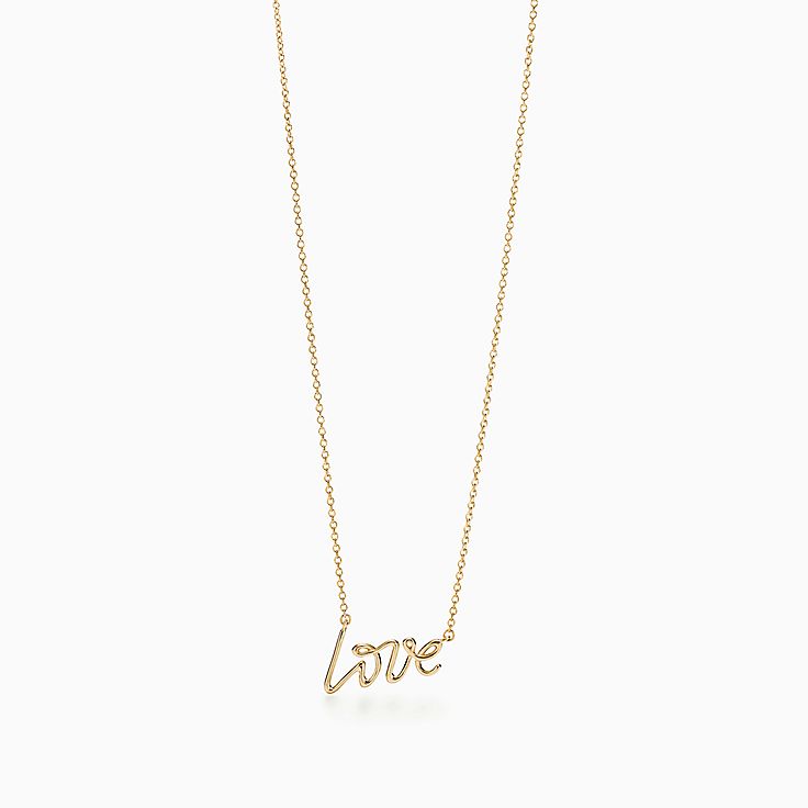 Love necklace hot sale