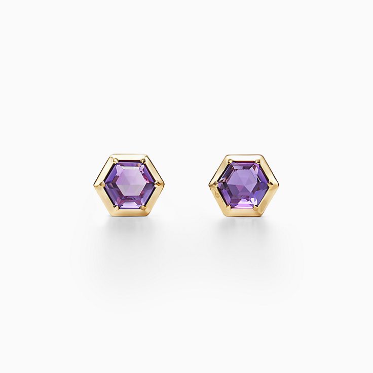 amethyst earrings tiffany