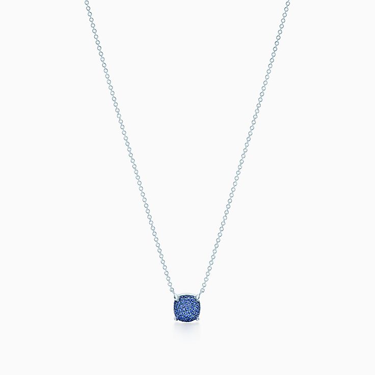 Sugar Stacks pendant in 18k white gold 