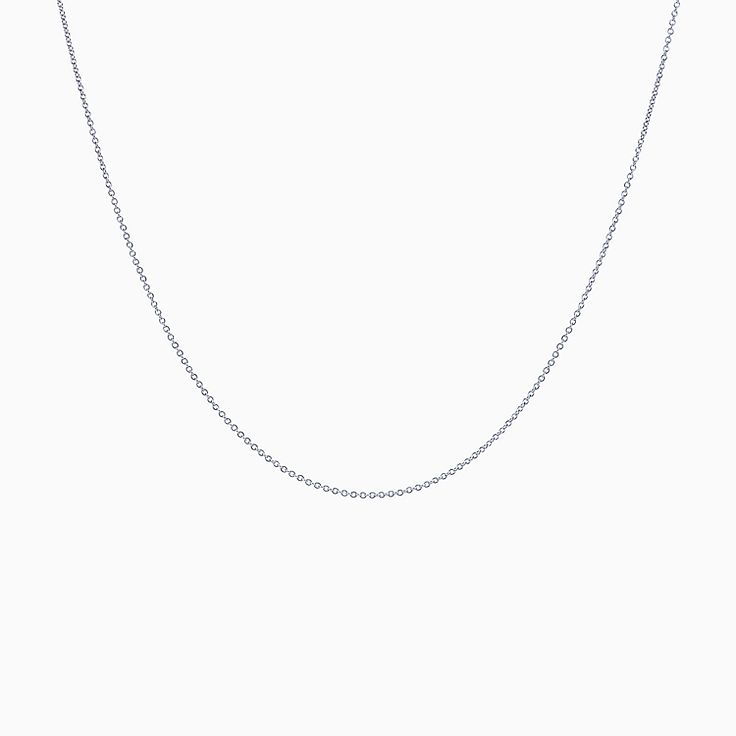 Shop Platinum Chain Necklace in 18 Length