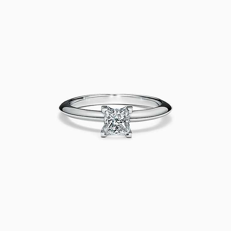 tiffany princess cut engagement ring
