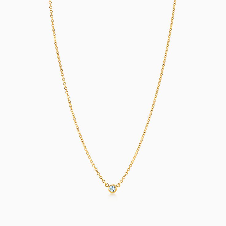 ゴールド ダイヤモンド ネックレスとペンダント Tiffany Co ゴールド ダイヤモンド ネックレスとペンダント Tiffany Co