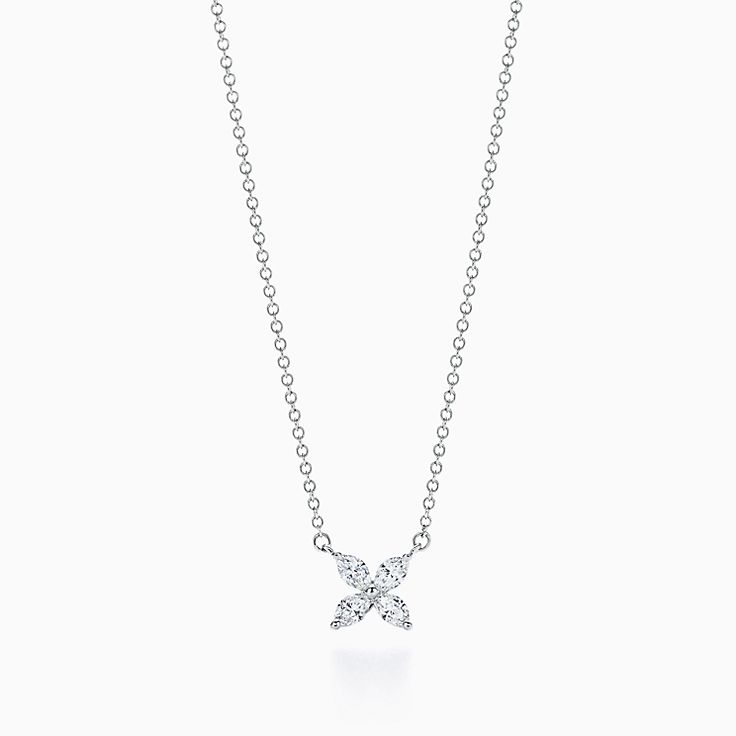 プラチナ ネックレスとペンダント Tiffany Co プラチナ ネックレスとペンダント Tiffany Co