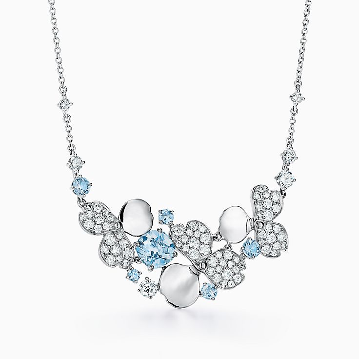 アクアマリン ネックレスとペンダント Tiffany Co アクアマリン ネックレスとペンダント Tiffany Co