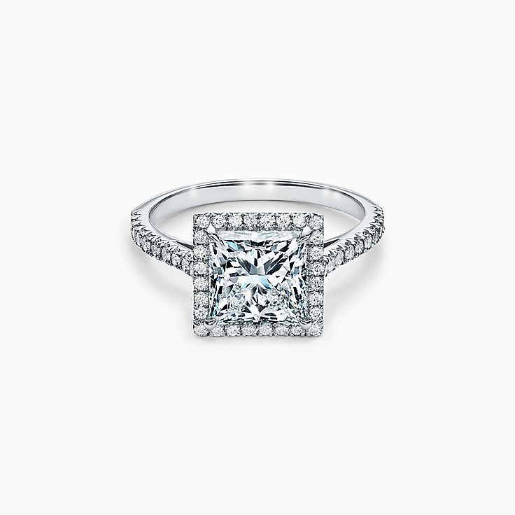Anelli Di Fidanzamento Taglio Princess Tiffany Co