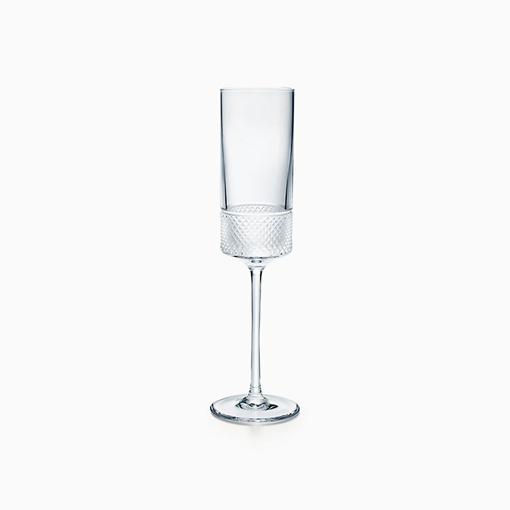 tiffany diamond point wine glass