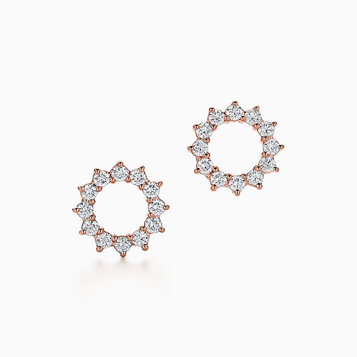 Stud Earrings: Gold, Rose Gold & Sterling Silver | Tiffany & Co.