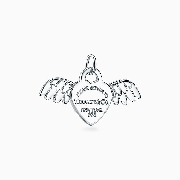 angel wing necklace tiffany