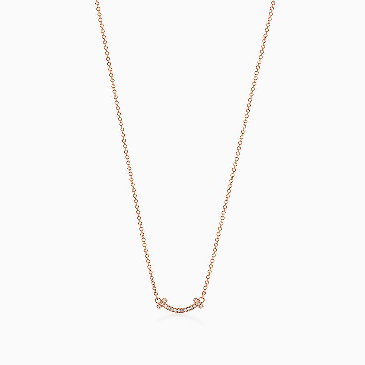 ローズ ゴールド ネックレスとペンダント Tiffany Co ローズ ゴールド ネックレスとペンダント Tiffany Co
