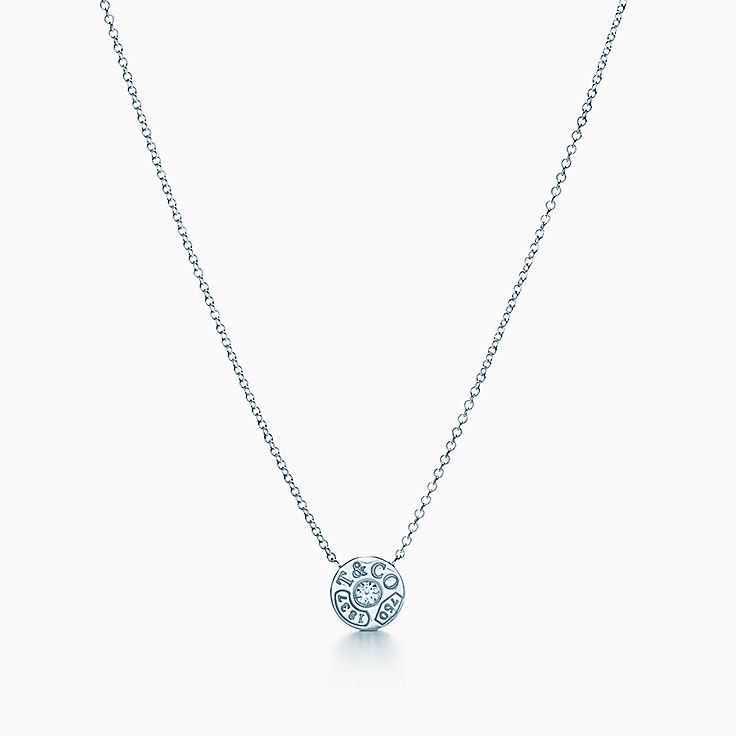 tiffany diamond necklaces