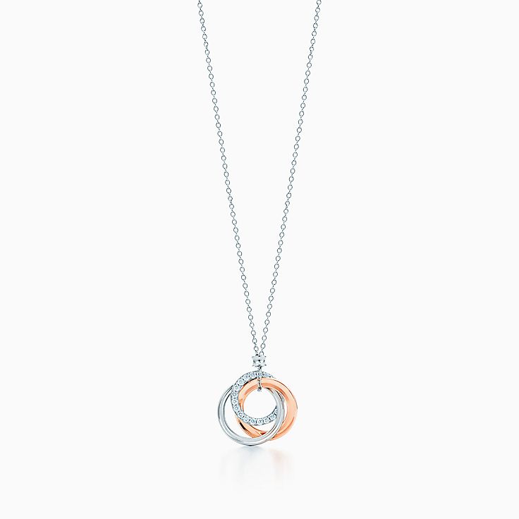 Tiffany 1837® White Gold Necklaces 