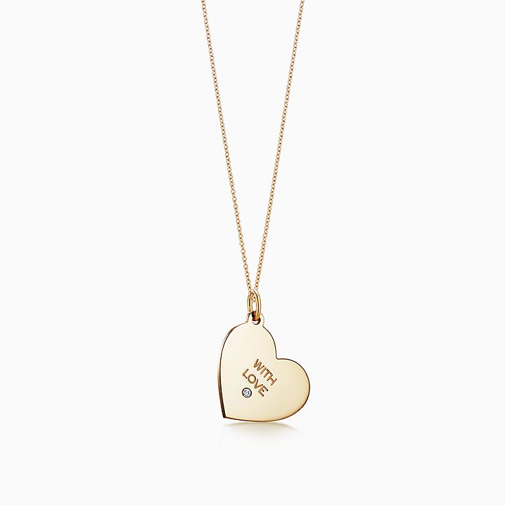 Tiffany charm necklace clearance
