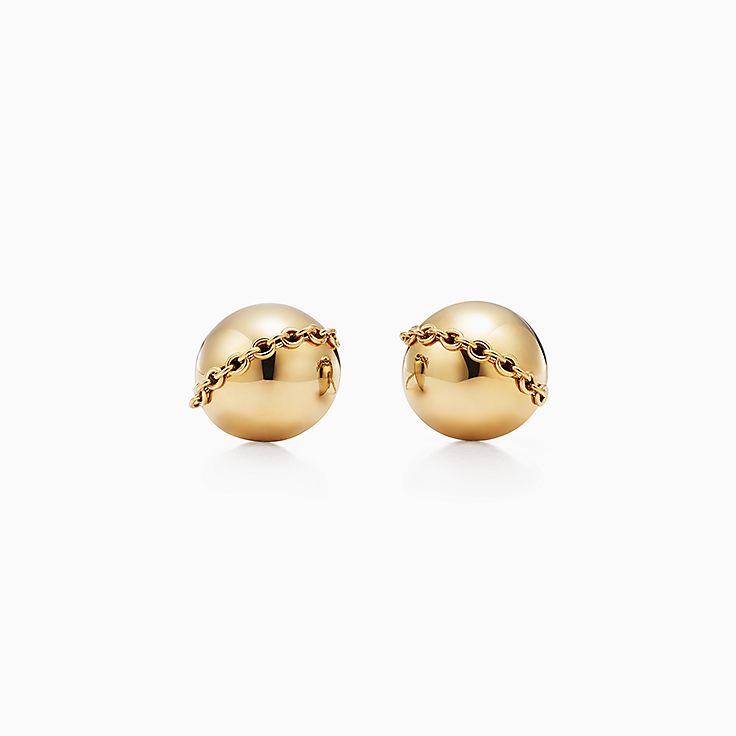 Gold Stud Earrings | Tiffany & Co.