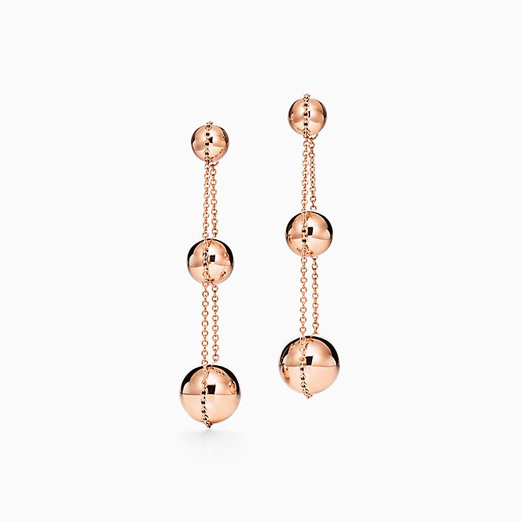 Rose Gold Earrings Tiffany & Co.