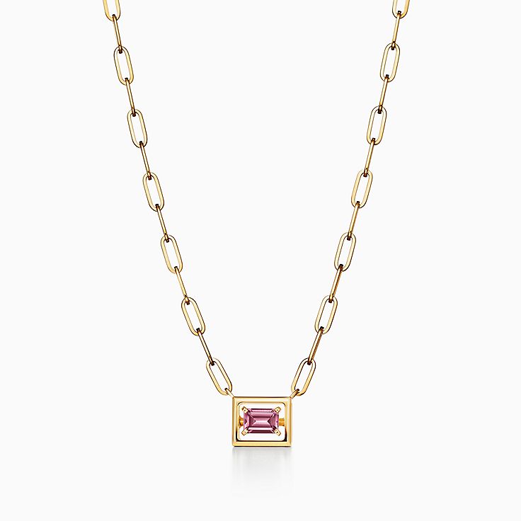 birthstone necklace tiffany