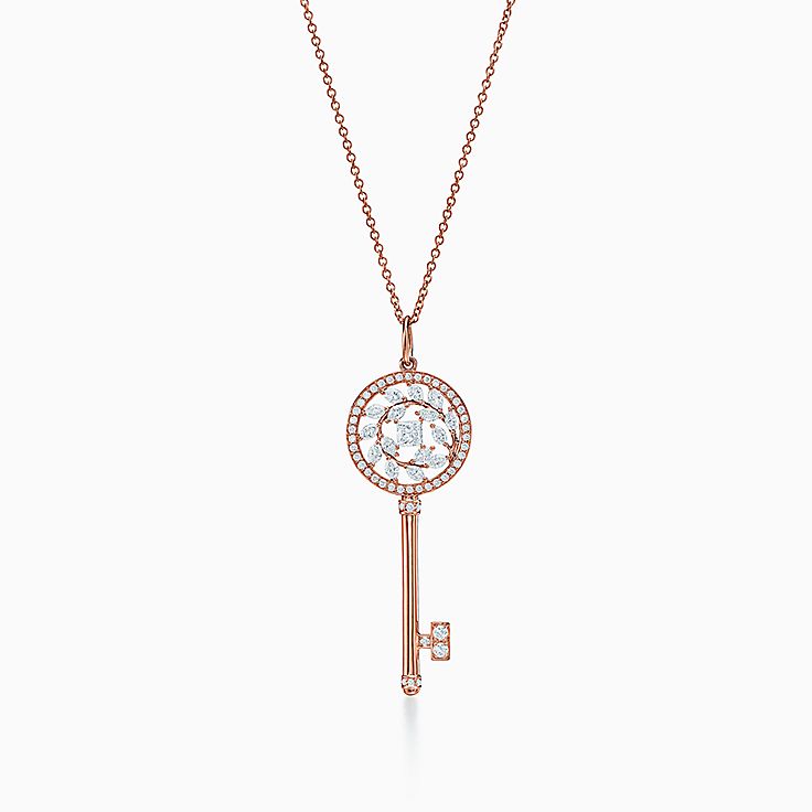 Tiffany Keys Rose Gold Necklaces & Pendants Tiffany & Co.