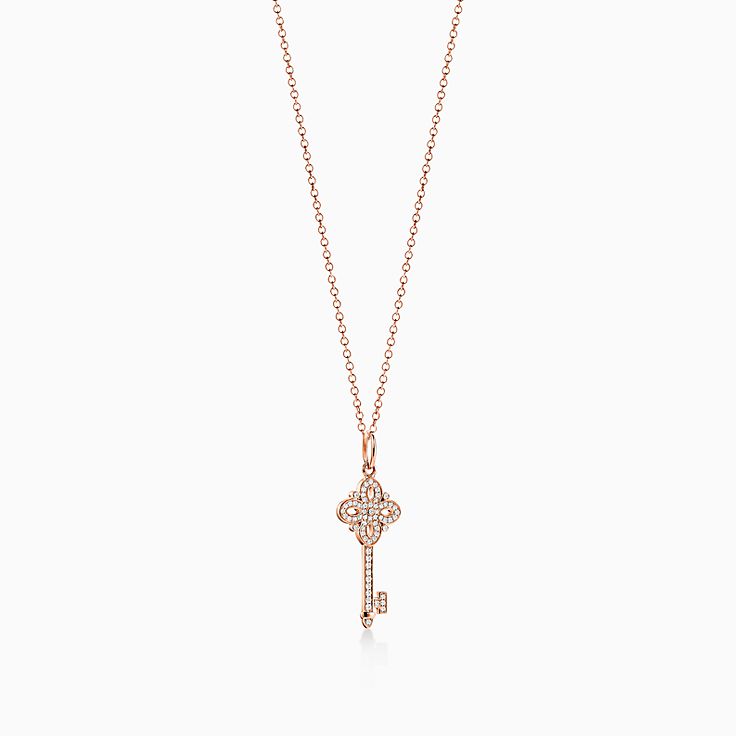 Tiffany Keys Rose Gold Necklaces & Pendants Tiffany & Co.