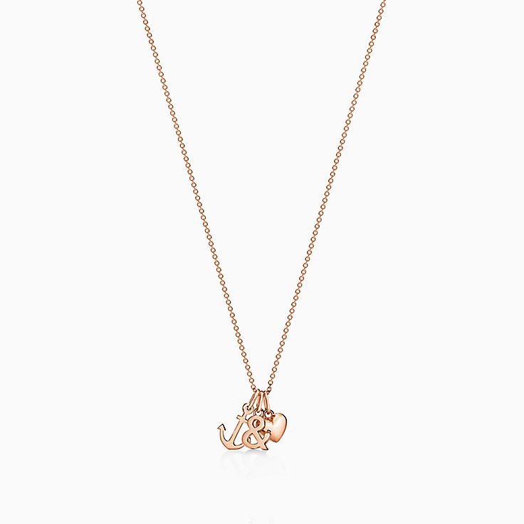 Tiffany & Love:Hope and Love Pendant in 18k Rose Gold