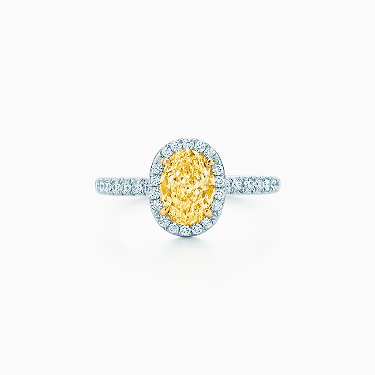 Tiffany canary diamond on sale ring