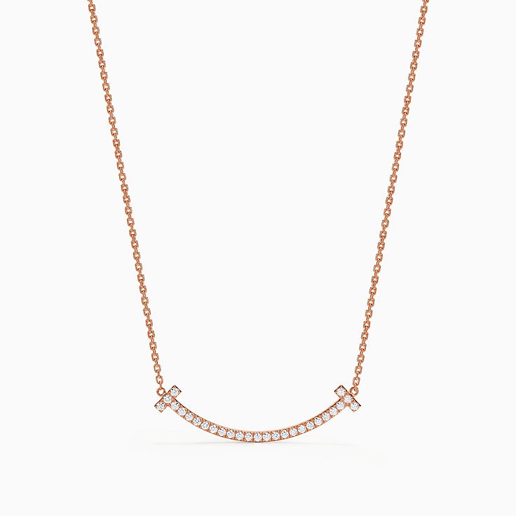 tiffany and co m necklace