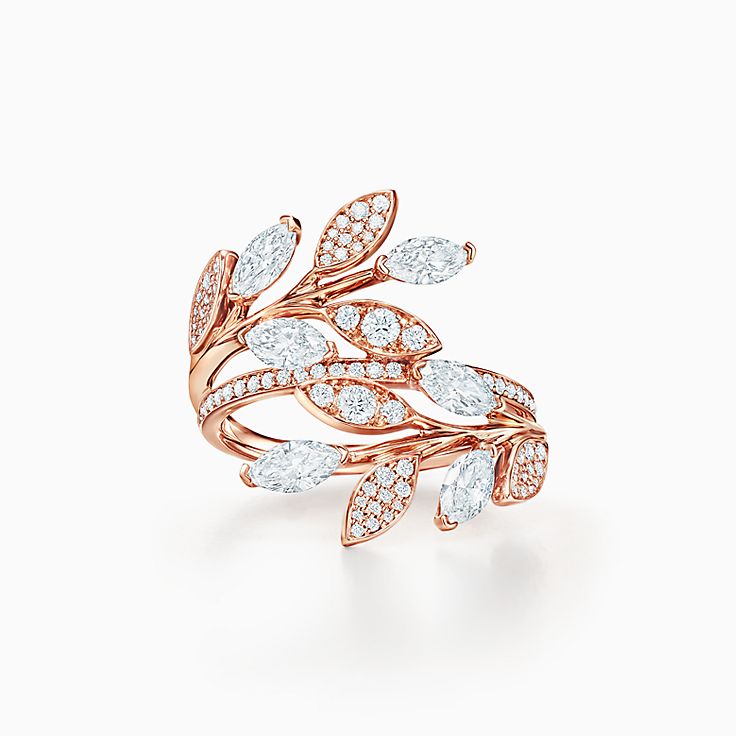 Tiffany Victoria® Rose Gold Rings Tiffany & Co.