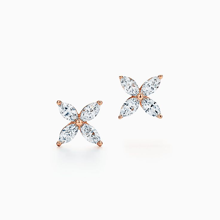 Stud Earrings: Gold, Rose Gold & Sterling Silver | Tiffany & Co.