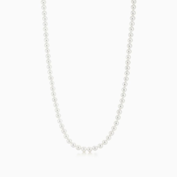 tiffany signature pearl pendant