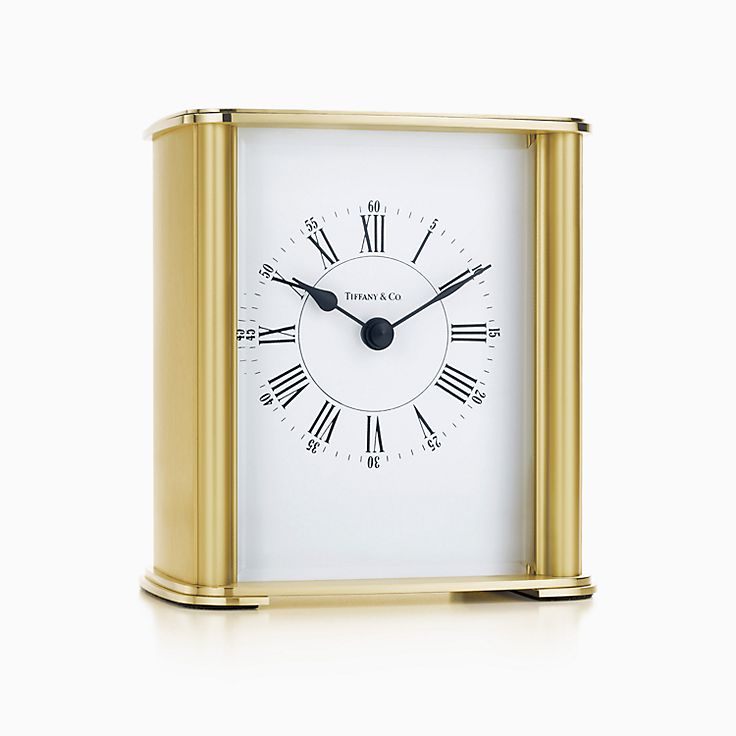 Rectangular Mantel Clock In Brass Tiffany Co We are available to help with your purchases, discover all the ways you can shop with tiffany. rectangular mantel clock