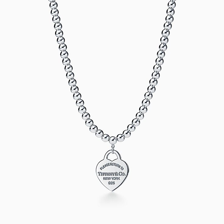 tiffany and co silver chain