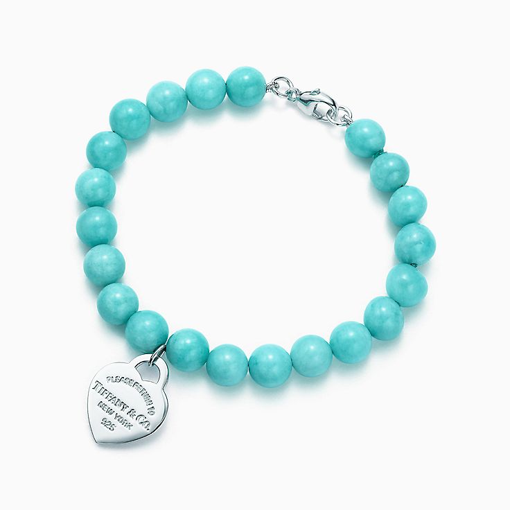 tiffany bracelet blue beads