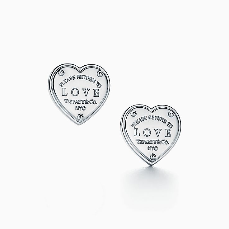 tiffany love heart earrings