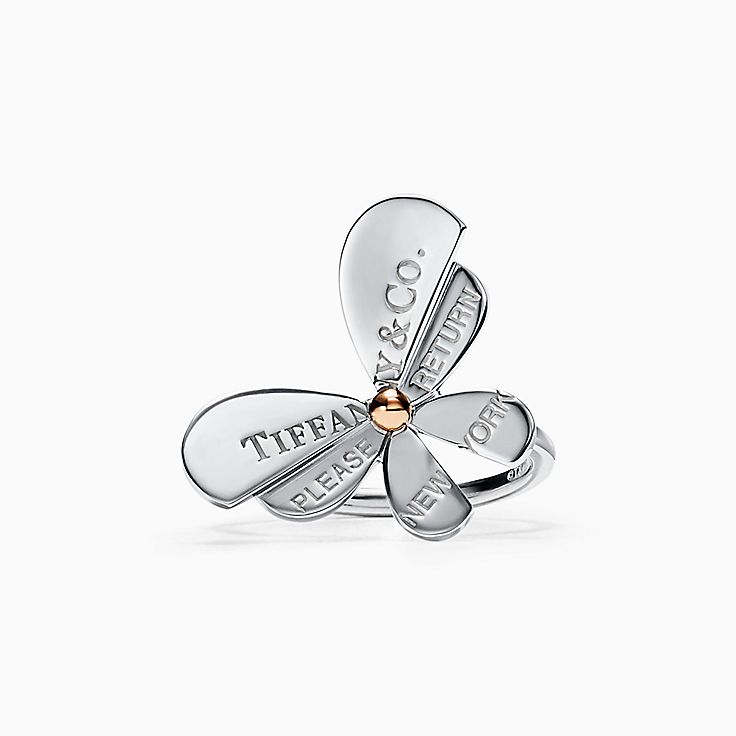 tiffany butterfly earrings