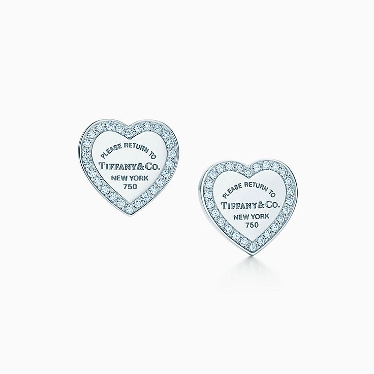 Return To Tiffany Earrings In Sterling Silver Co Https Media Tiffany Is Image Ecombrowsem Return To Mini Heart Tag Earrings 27900445 934841 Sv 1 M Jpg Op Usm 2 00