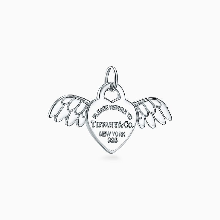 Tiffany™ Angel Heart Tag Charm 