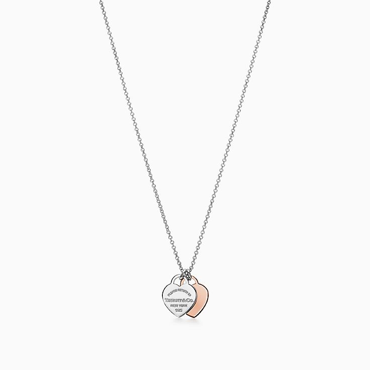 Tiffany double new arrivals necklace