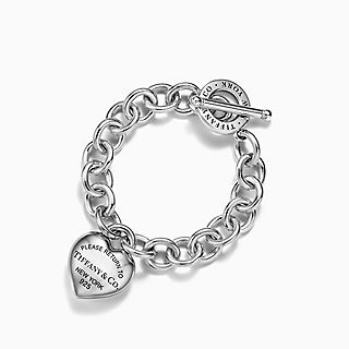 Return to Tiffany™:Full Heart 針釦手鏈