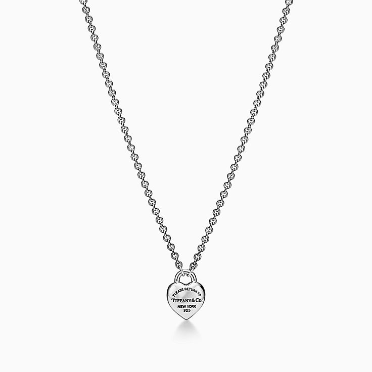 Return to Tiffany™ Full Heart Pendant in Sterling Silver Tiffany