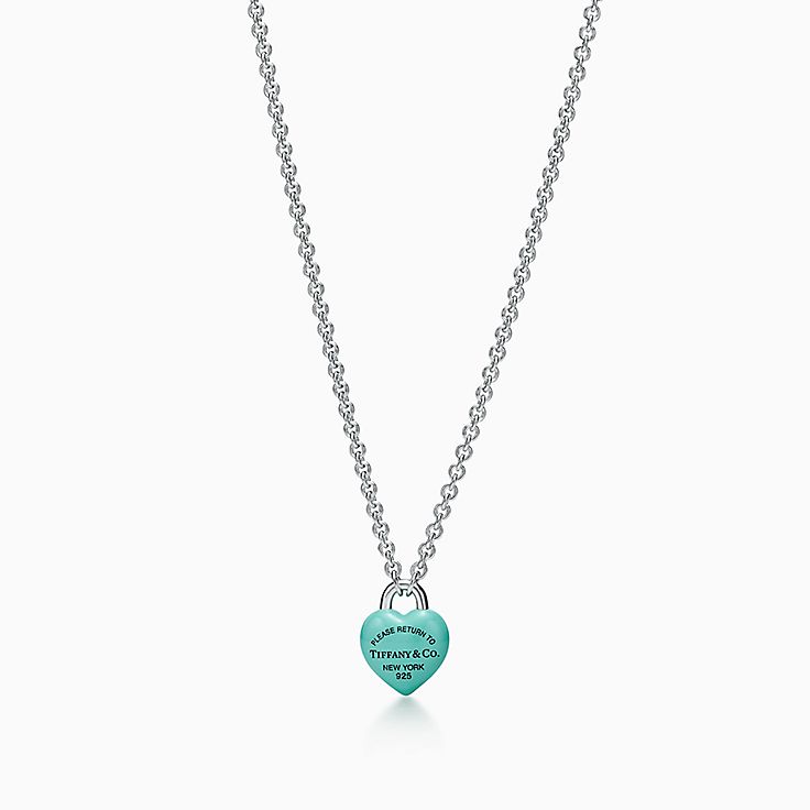 Return to Tiffany® Full Heart Pendant in Sterling Silver with  