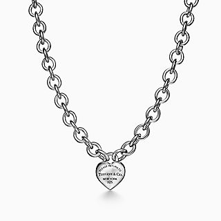 Return to Tiffany™:Full Heart Toggle Necklace