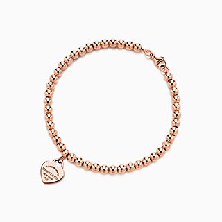 Return to Tiffany™:Heart Tag Bead Bracelet