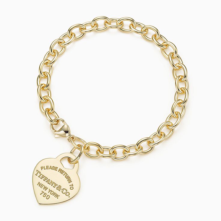 tiffany and co bracelet heart tag