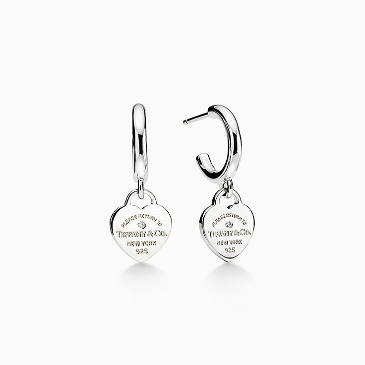 Best 25+ Deals for Tiffany Heart Tag Earrings | Poshmark