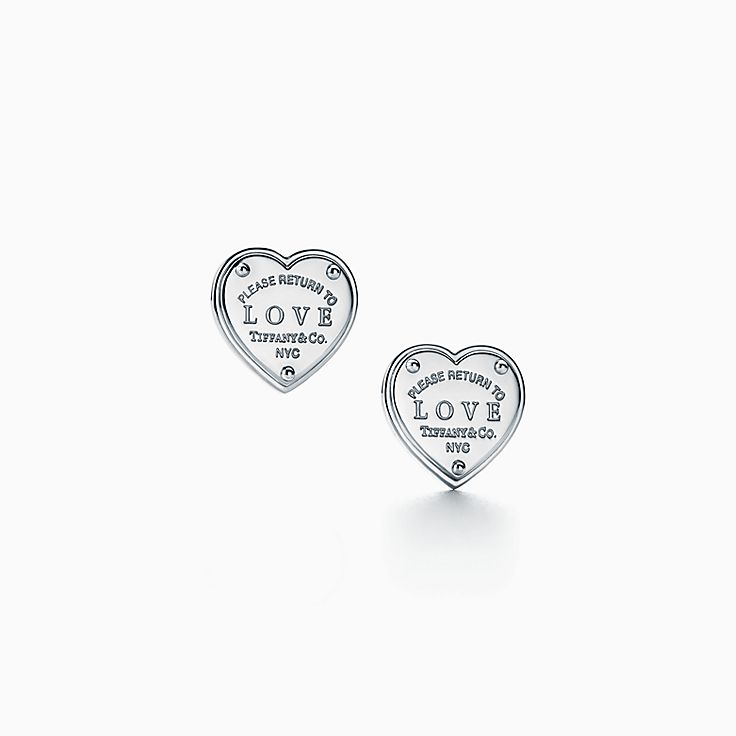 Return to Tiffany® Love Earrings in 