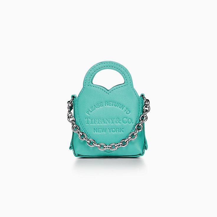 Return to Tiffany Nano Bag in Tiffany Blue Leather Tiffany Co