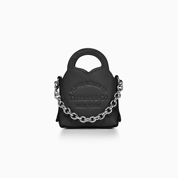 Return to Tiffany™ Nano Bag in Black Leather | Tiffany & Co.
