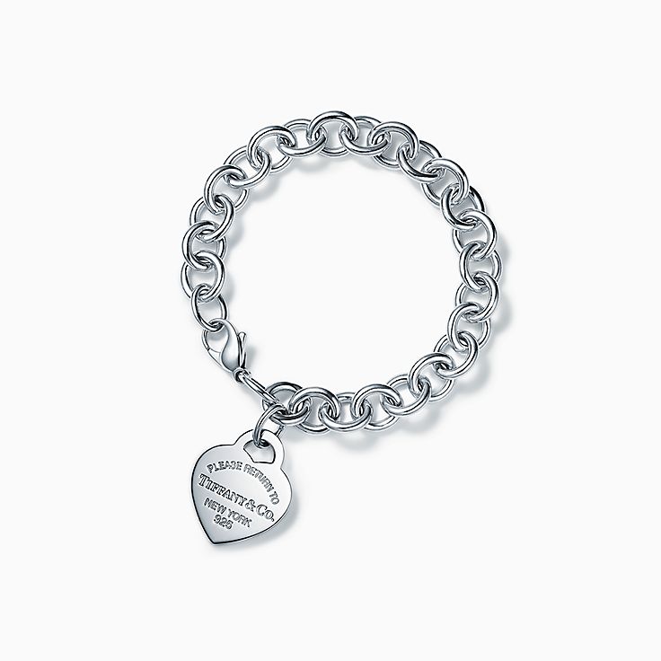 con de insignia de corazón Return Tiffany™ en plata | Tiffany & Co.