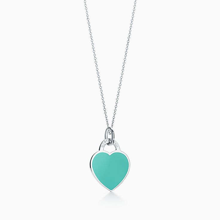 Tiffany blue heart discount pendant