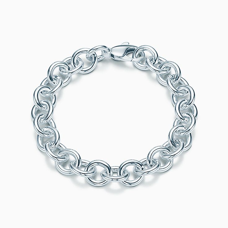 tiffany and co round link bracelet